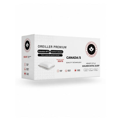 Oreiller Premium Canada's /Confort Hôtel 5 Étoiles