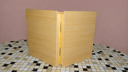 Table valise pliable en bois rouge ⭐⭐⭐