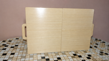 Table valise pliable en bois rouge ⭐⭐⭐